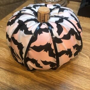 Handmade Halloween Bat Pumpkin